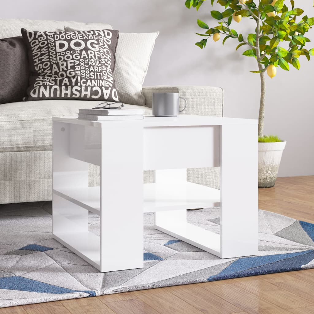 Stolić za kavu boja hrasta 55,5x55x45 cm konstruirano drvo