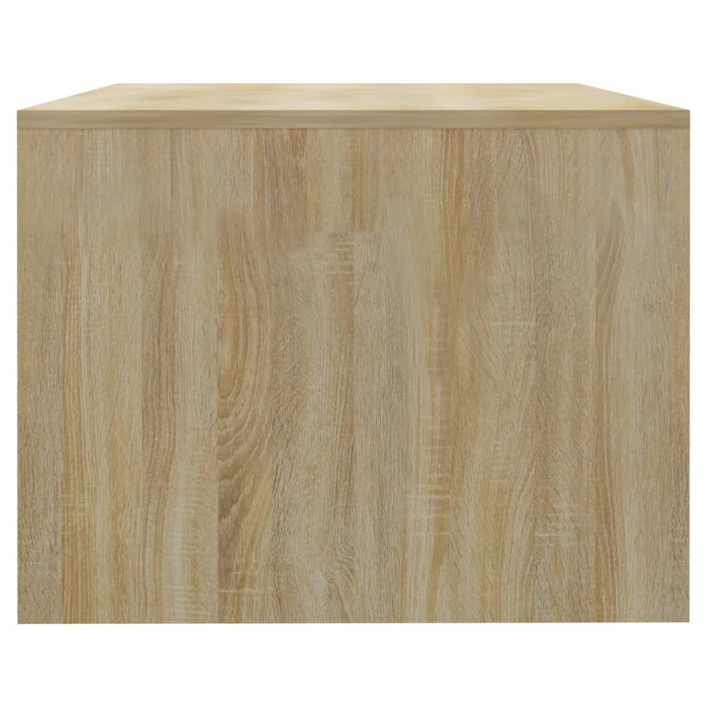 Stolić za kavu boja hrasta 102x55x42 cm konstruirano drvo