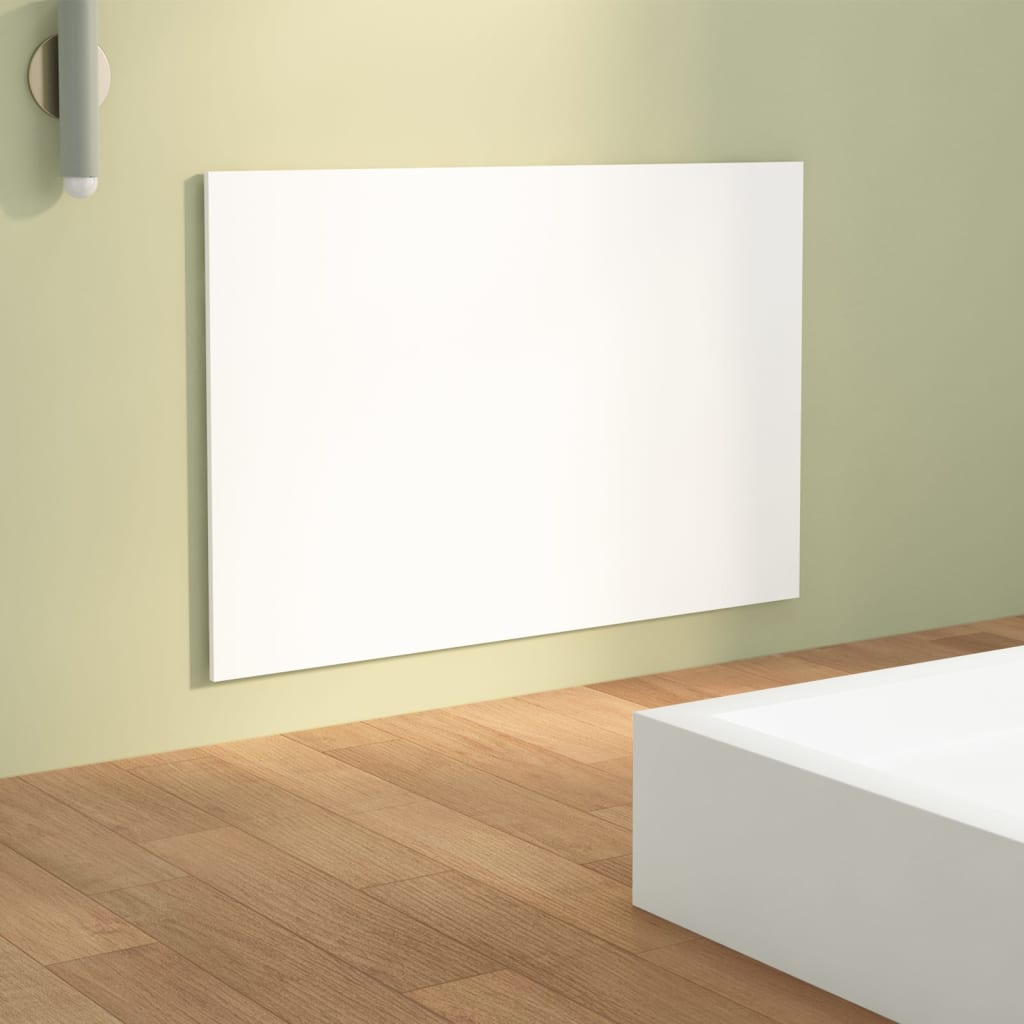 Uzglavlje za krevet bijelo 120x1,5x80 cm od konstruiranog drva
