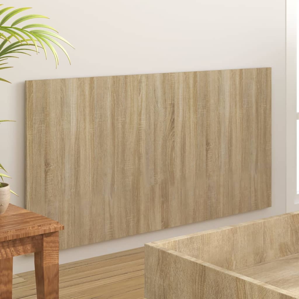 Uzglavlje za krevet boja hrasta sonome 160 x 1,5 x 80 cm drveno