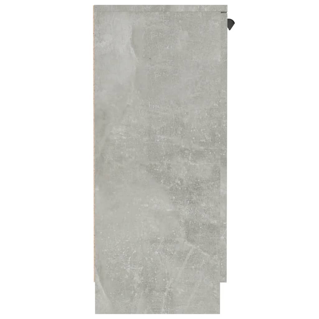 Komoda siva boja betona 60x30x70 cm od konstruiranog drva