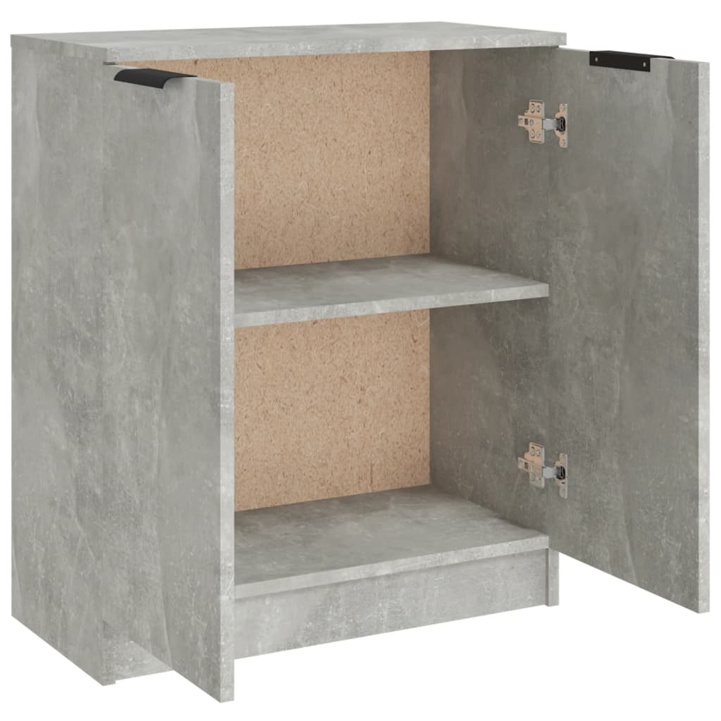 Komoda siva boja betona 60x30x70 cm od konstruiranog drva