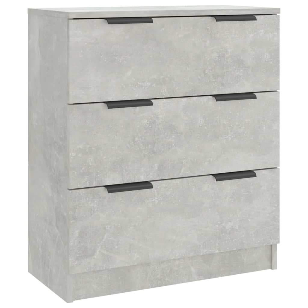 Komoda siva boja betona 60x30x70 cm od konstruiranog drva
