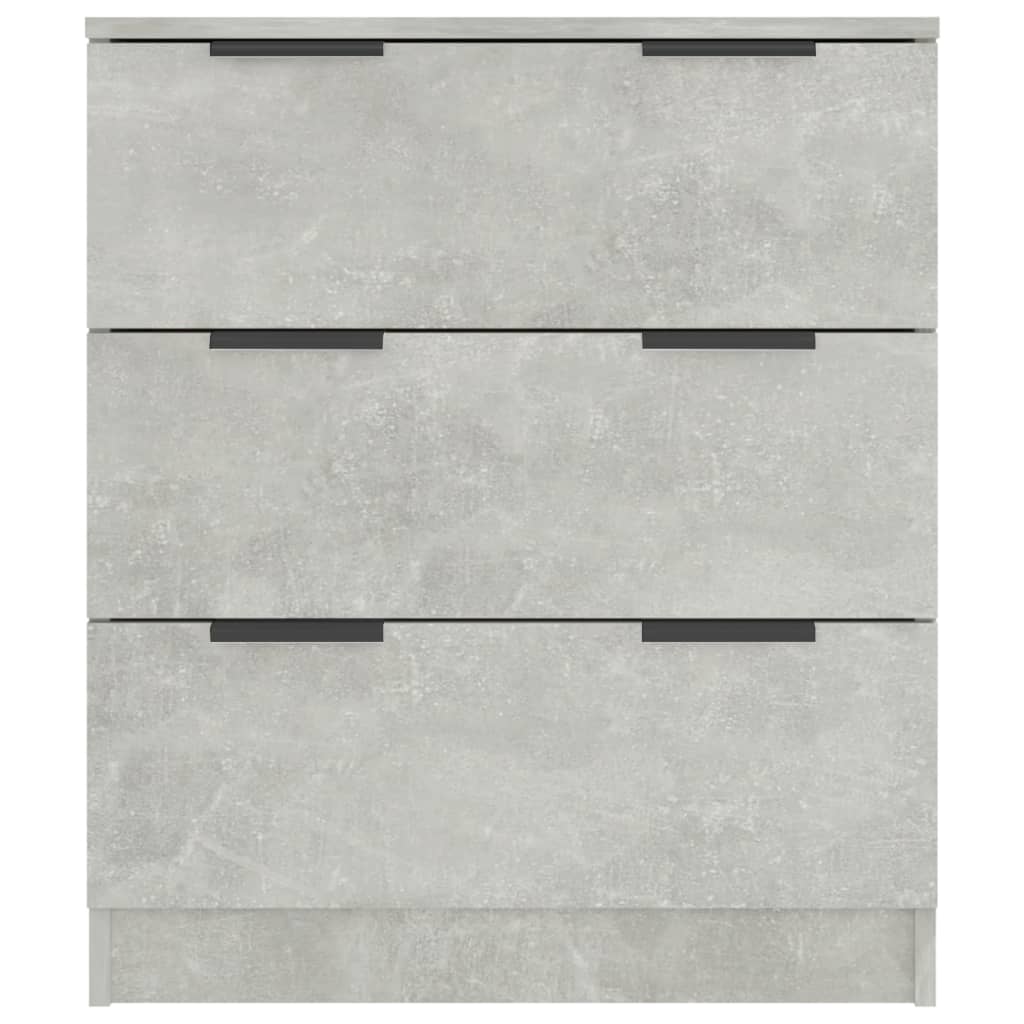 Komoda siva boja betona 60x30x70 cm od konstruiranog drva