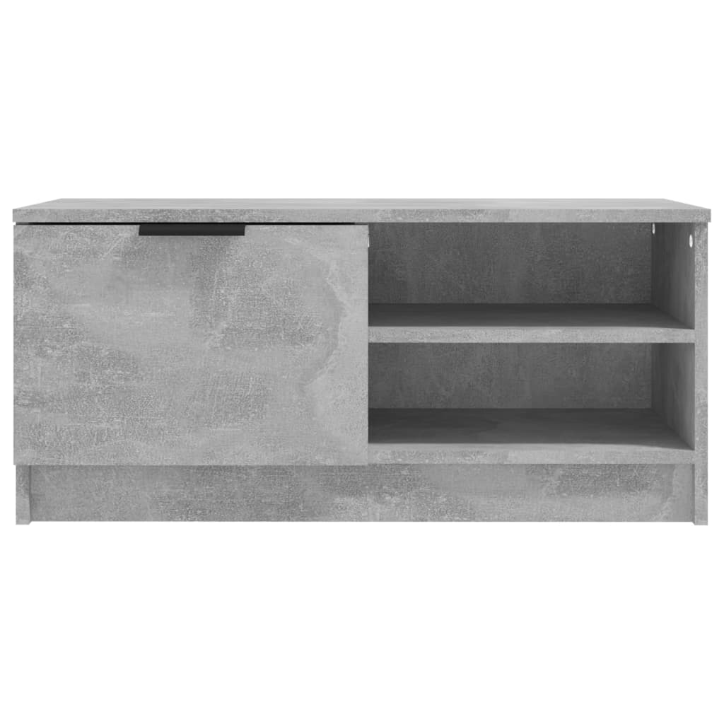 TV ormarići 2 kom boja betona 80x35x36,5 cm konstruirano drvo