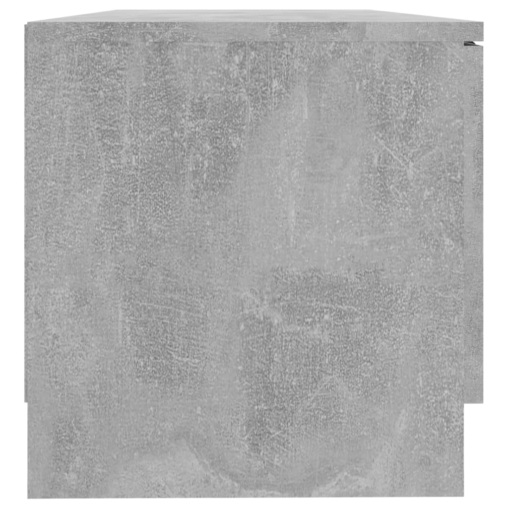 TV ormarići 2 kom boja betona 80x35x36,5 cm konstruirano drvo
