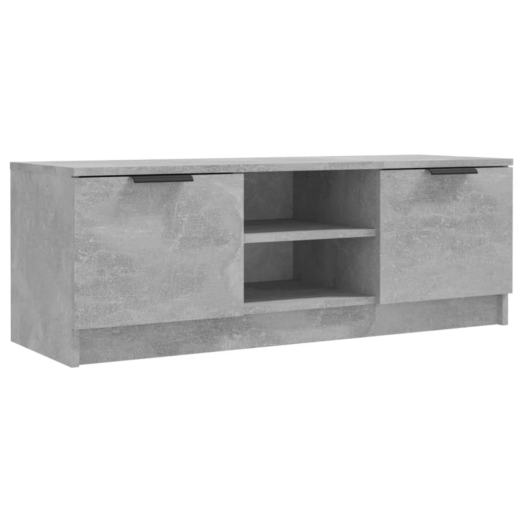 TV ormarić boja betona 102x35x36,5 cm od konstruiranog drva