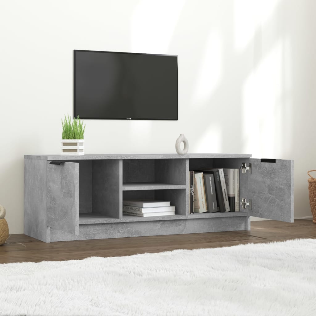 TV ormarić boja betona 102x35x36,5 cm od konstruiranog drva