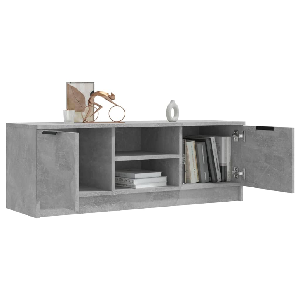TV ormarić boja betona 102x35x36,5 cm od konstruiranog drva