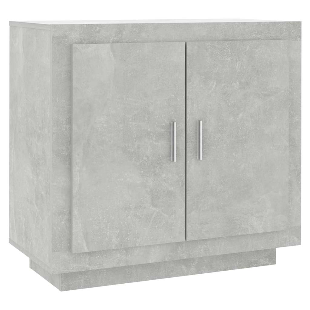 Komoda siva boja betona 80x40x75 cm od konstruiranog drva