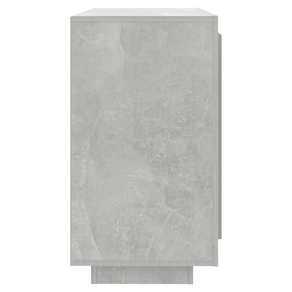 Komoda siva boja betona 80x40x75 cm od konstruiranog drva