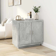 Komoda siva boja betona 80x40x75 cm od konstruiranog drva
