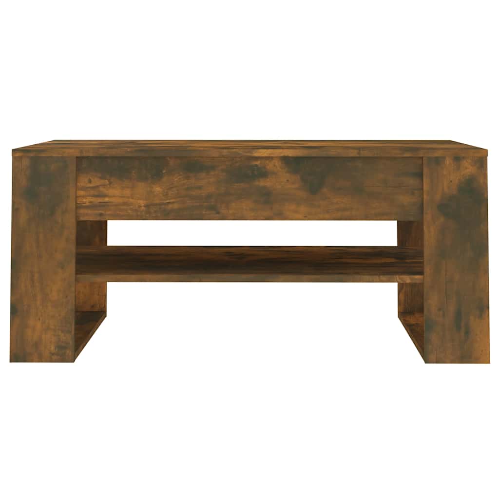 Stolić za kavu boja hrasta 102x55x45 cm konstruirano drvo