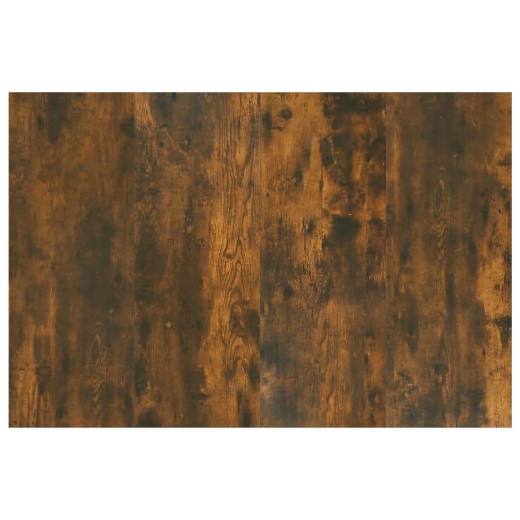 Uzglavlje za krevet boja dimljenog hrasta 120x1,5x80 cm drveno