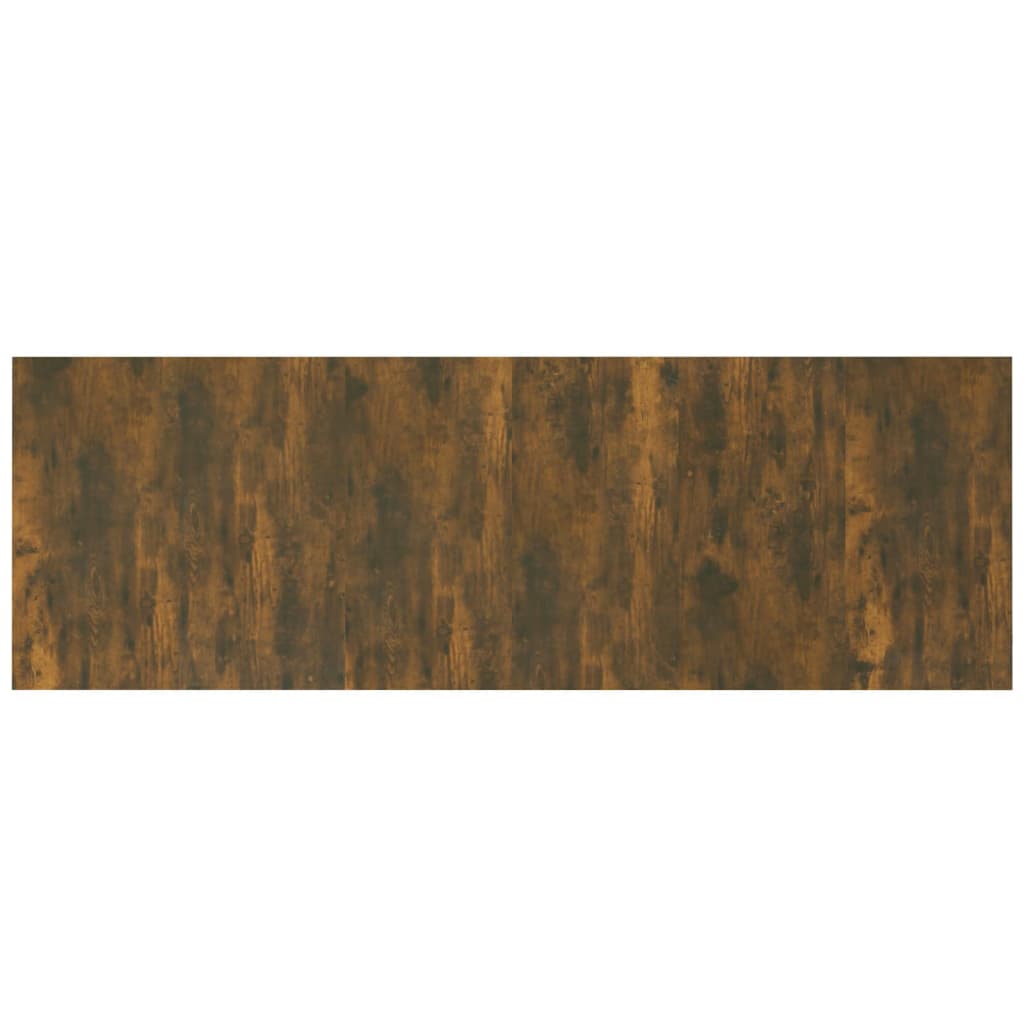 Zidno uzglavlje boja dimljenog hrasta 240 x 1,5 x 80 cm drveno