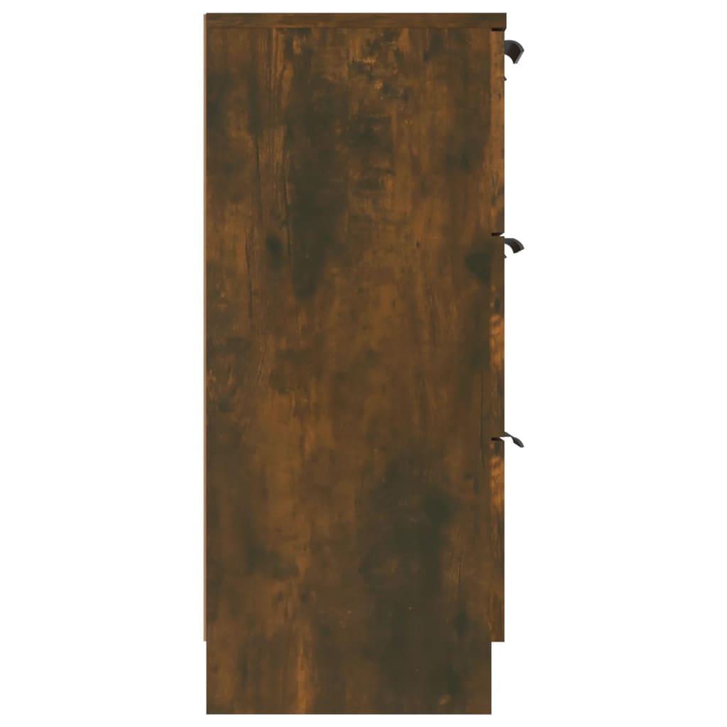 Komoda boja dimljenog hrasta 60x30x70 cm od konstruiranog drva