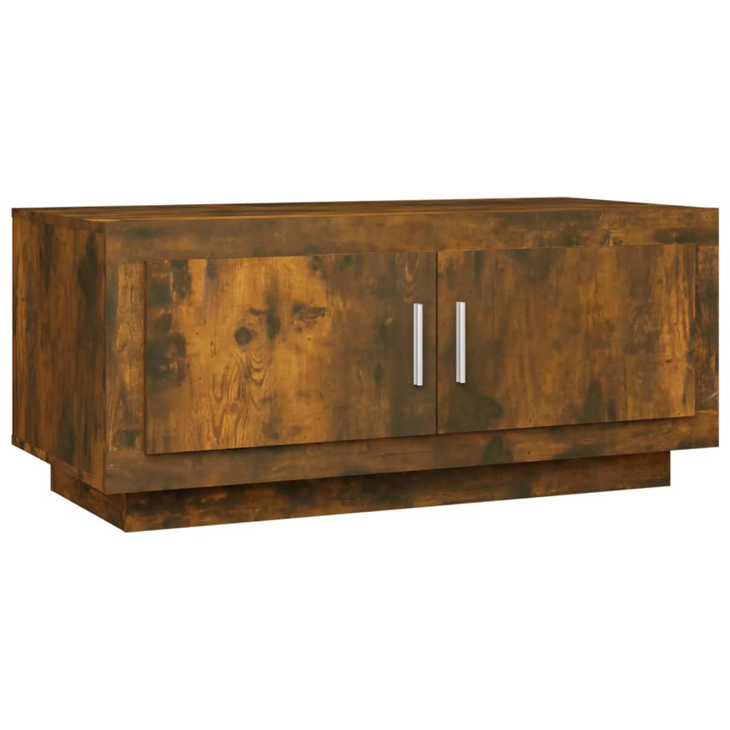 Stolić za kavu boja hrasta 102x50x45 cm konstruirano drvo