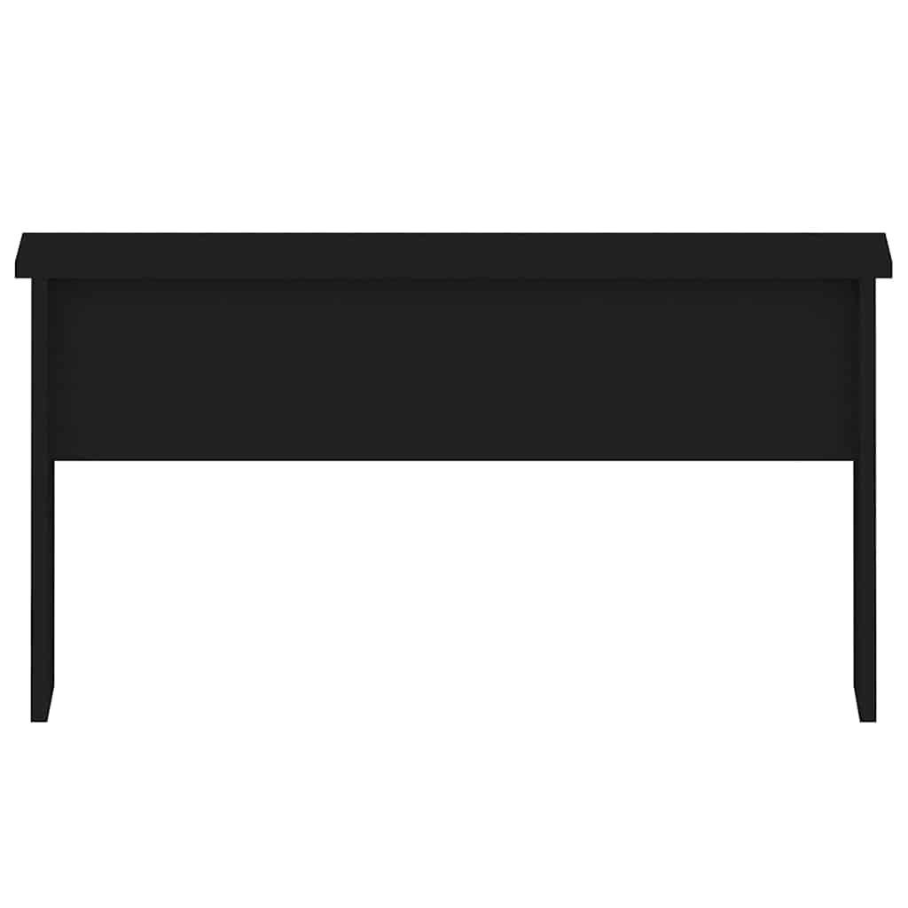 Stolić za kavu crni 80 x 50,5 x 41,5 cm od konstruiranog drva