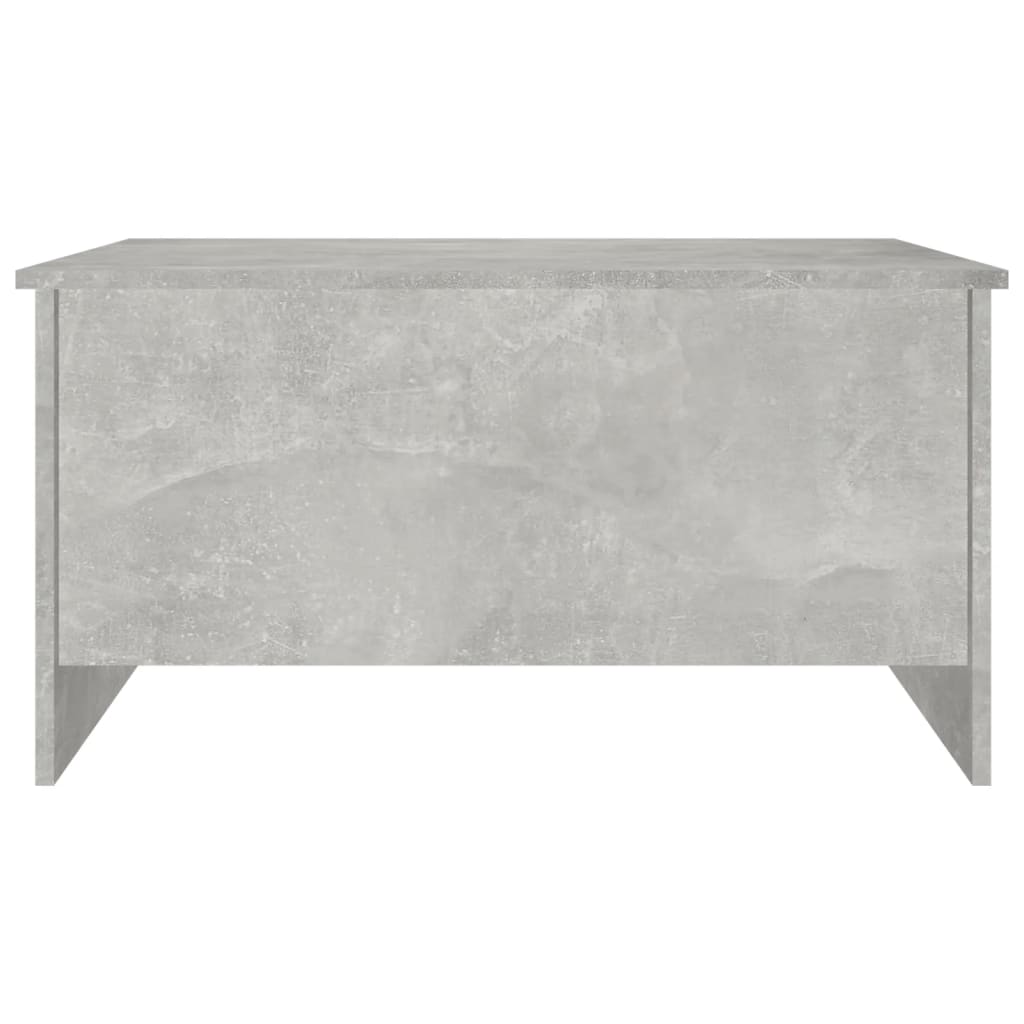 Stolić za kavu boja betona 80x55,5x41,5 cm konstruirano drvo