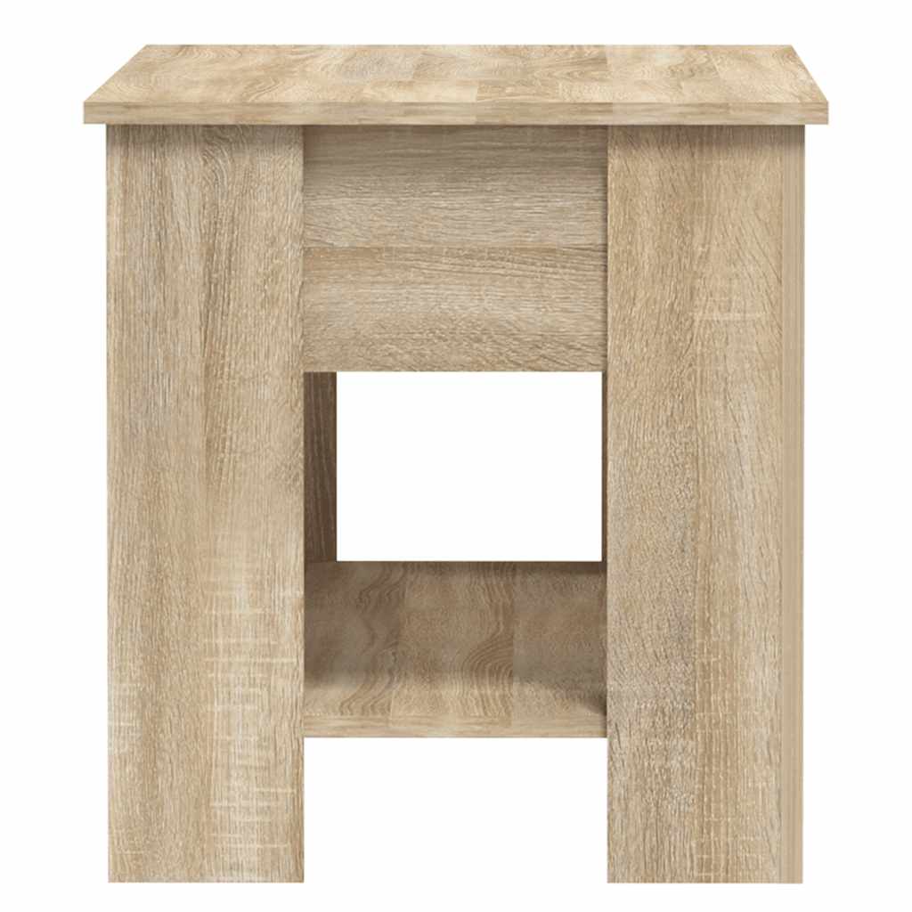 Stolić za kavu boja hrasta 101x49x52 cm konstruirano drvo
