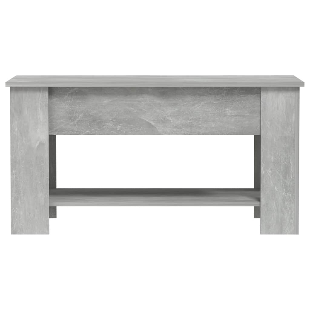 Stolić za kavu boja betona 101x49x52 cm konstruirano drvo