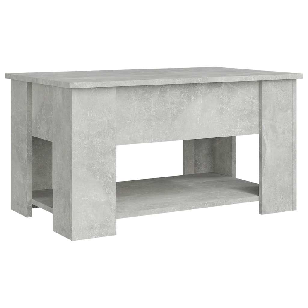 Stolić za kavu boja betona 79 x 49 x 41 cm konstruirano drvo