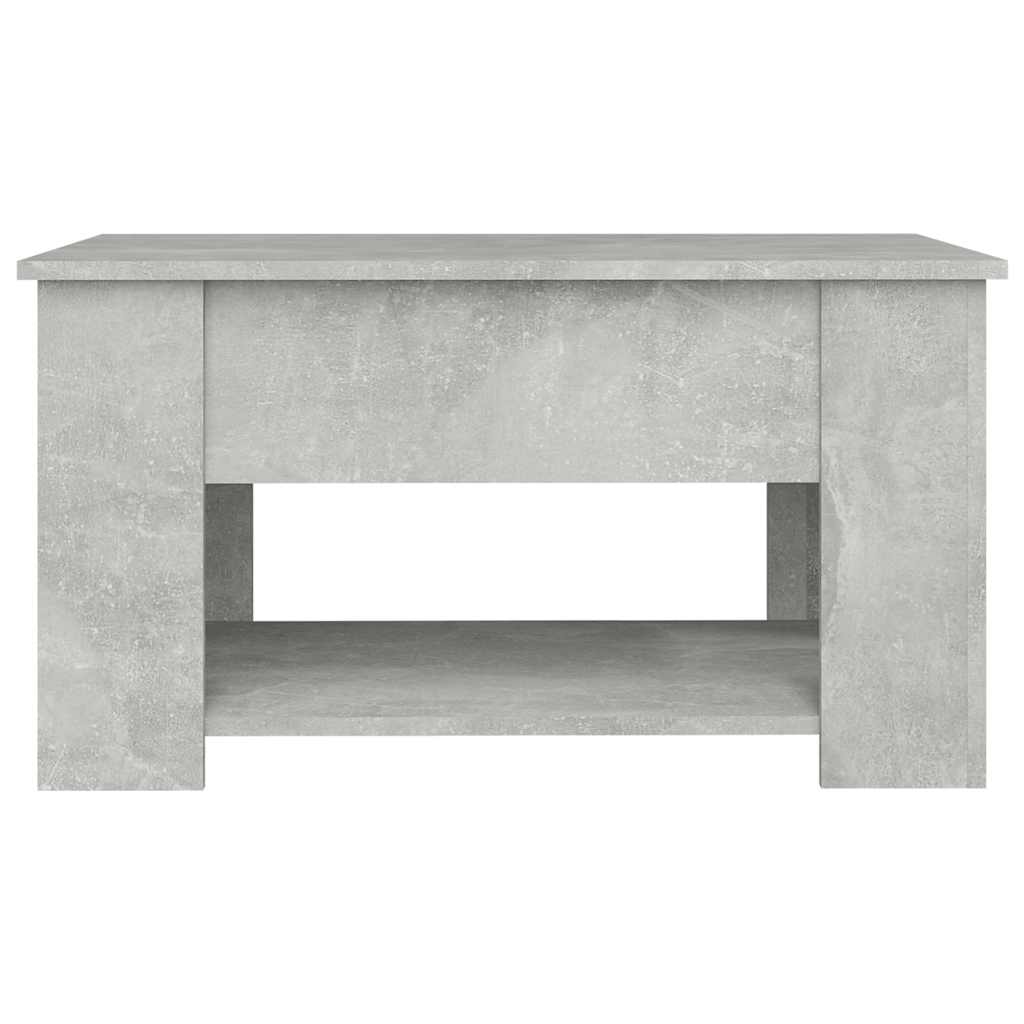 Stolić za kavu boja betona 79 x 49 x 41 cm konstruirano drvo