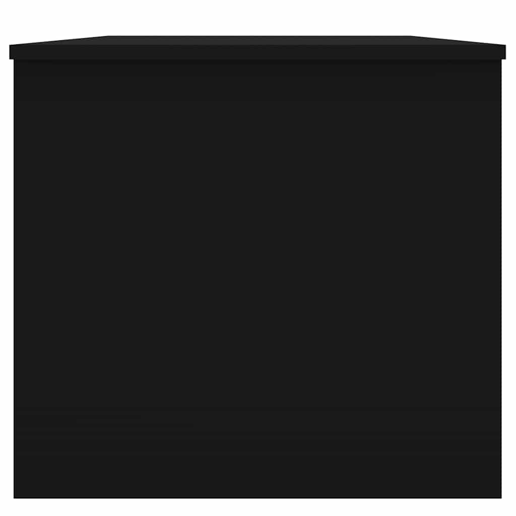 Stolić za kavu crni 102x50,5x46,5 cm od konstruiranog drva