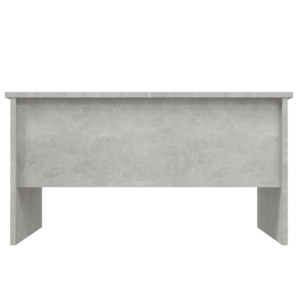 Stolić za kavu boja betona 80x50x42,5 cm konstruirano drvo