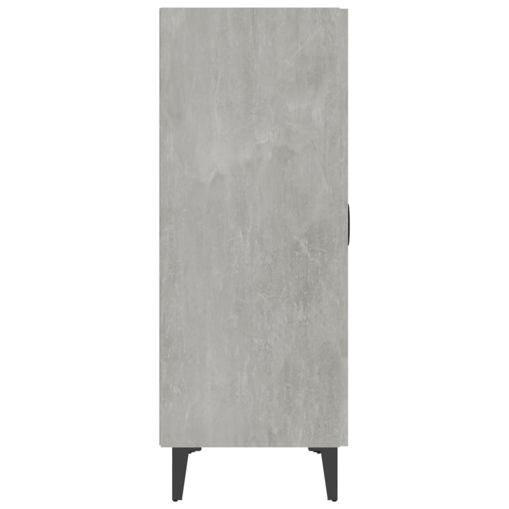 Komoda siva boja betona 70x34x90 cm od konstruiranog drva