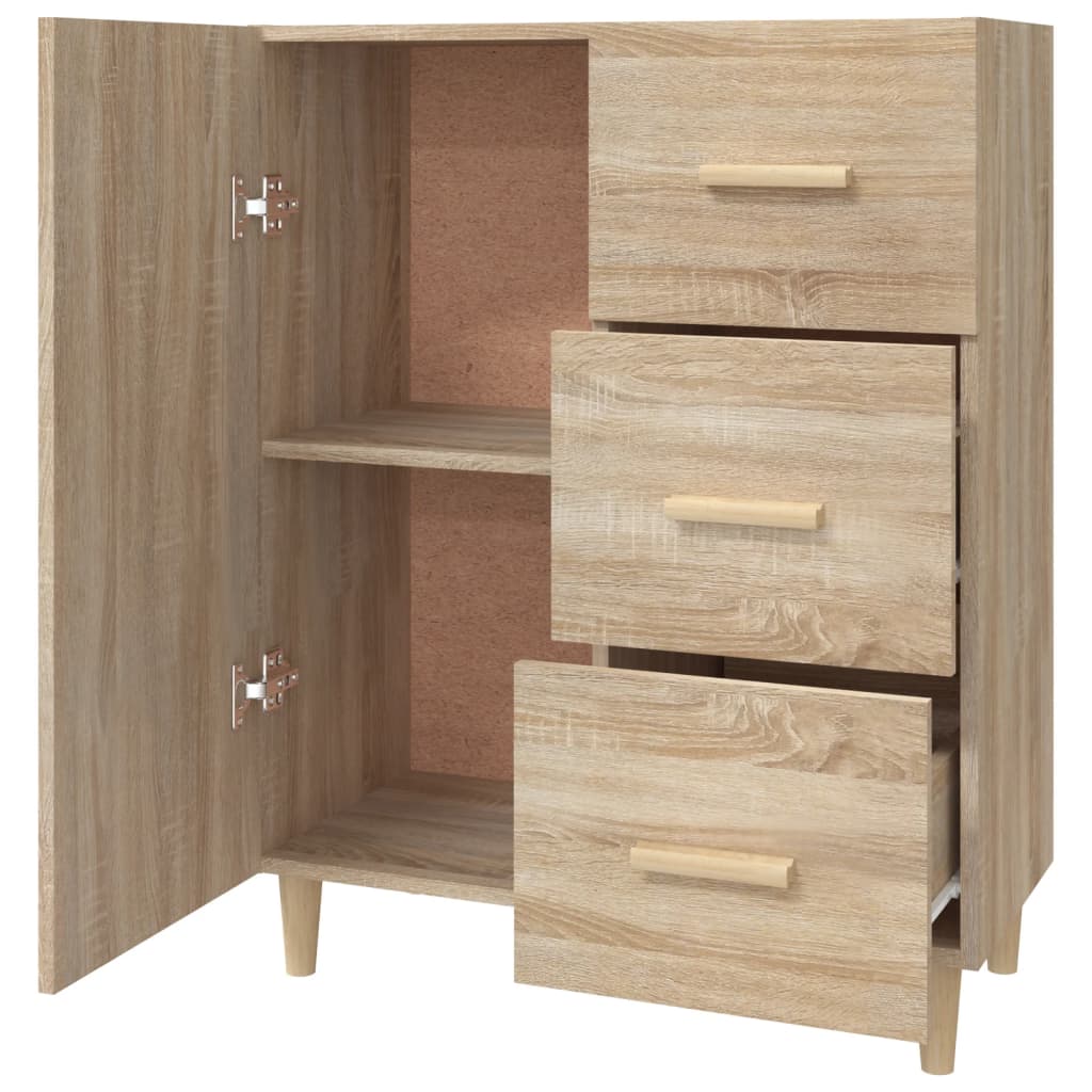 Komoda boja hrasta sonome 69,5x34x90 cm od konstruiranog drva