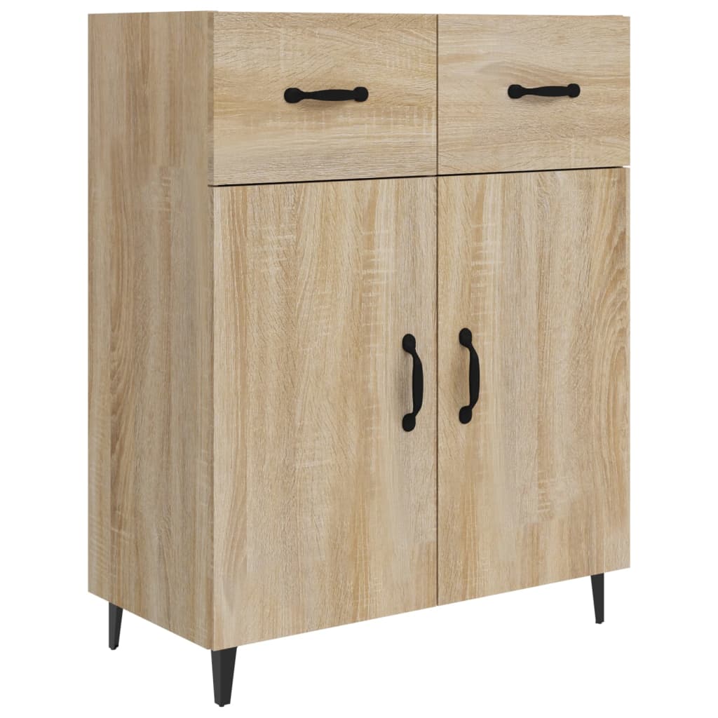 Komoda boja hrasta sonome 69,5x34x90 cm od konstruiranog drva