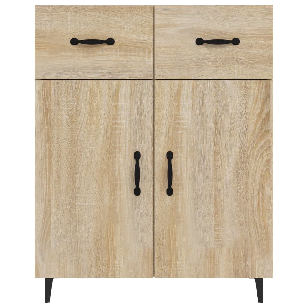 Komoda boja hrasta sonome 69,5x34x90 cm od konstruiranog drva