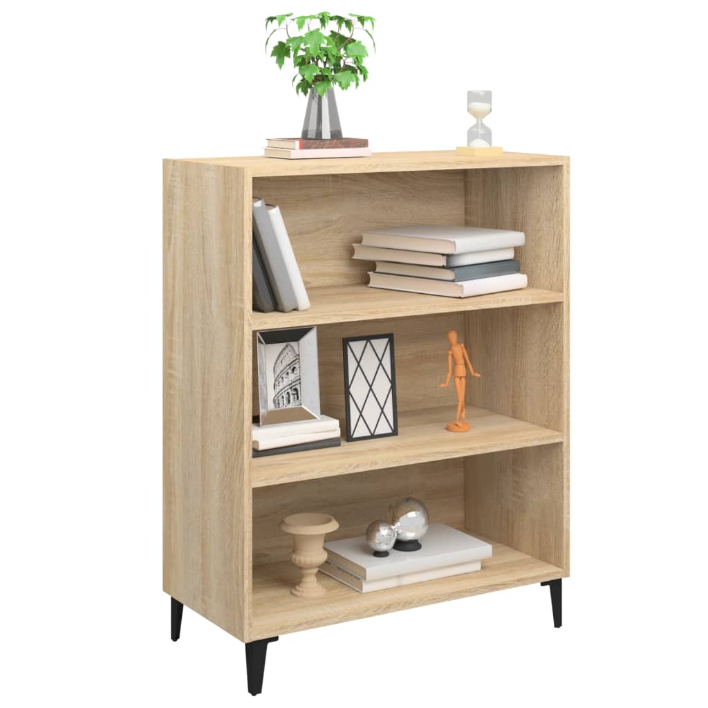Komoda boja hrasta sonome 69,5x32,5x90 cm od konstruiranog drva