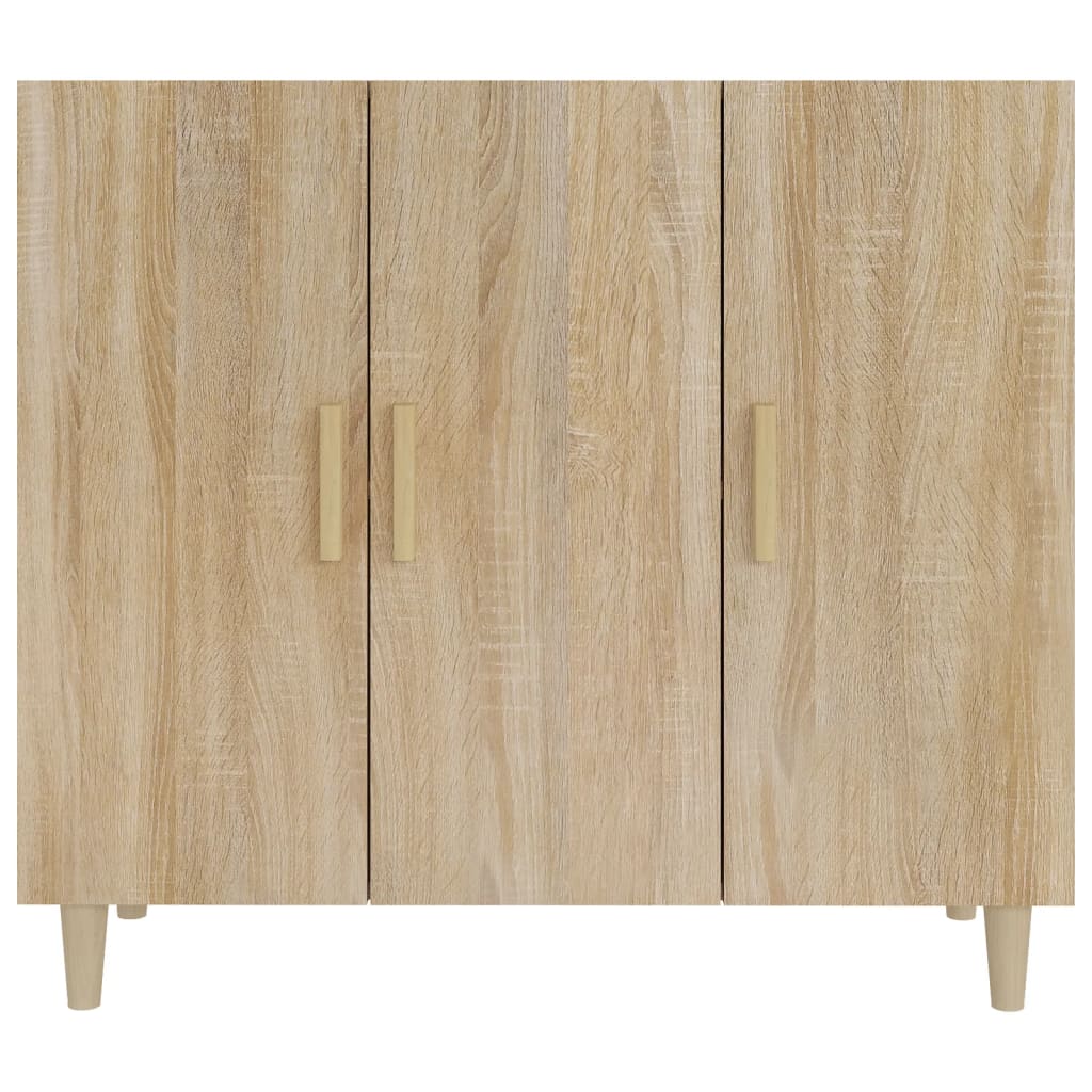 Komoda boja hrasta sonome 90x34x80 cm od konstruiranog drva