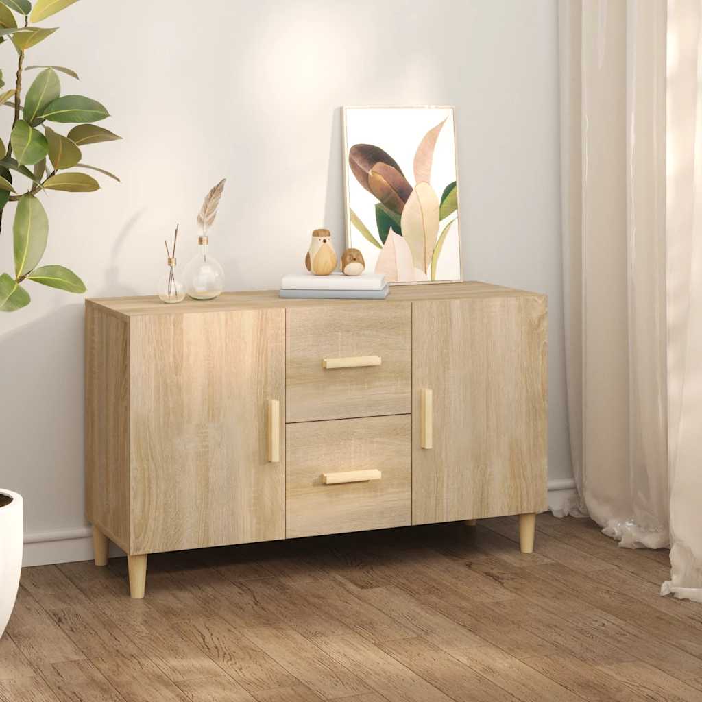 Komoda boja hrasta sonome 100x36x60 cm od konstruiranog drva