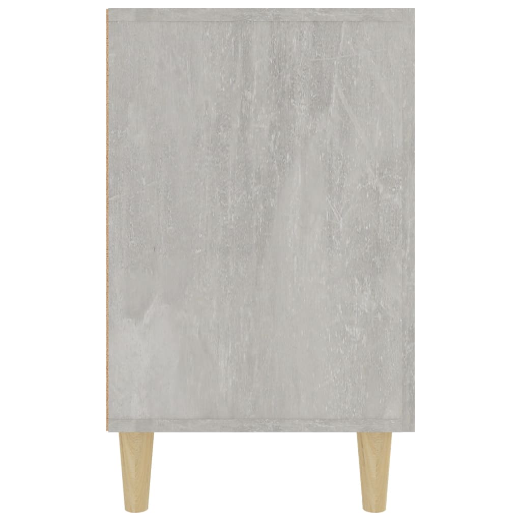 Komoda siva boja betona 100x36x60 cm od konstruiranog drva
