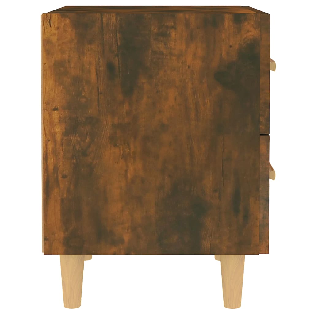 Noćni ormarići 2 kom boja dimljenog hrasta 40 x 35 x 47,5 cm