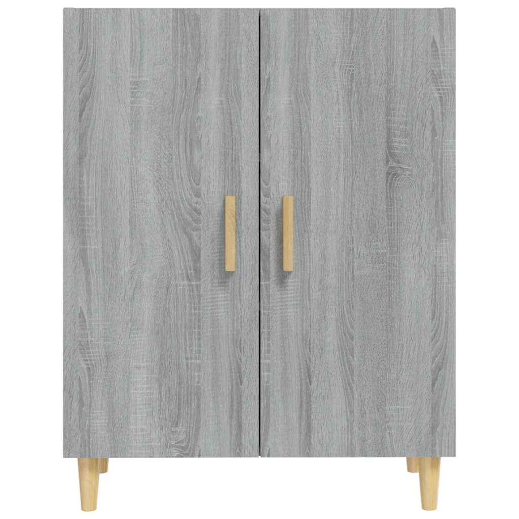 Komoda boja siva sonome 70x34x90 cm od konstruiranog drva