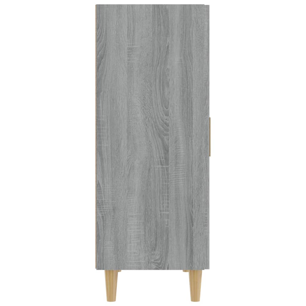 Komoda boja siva sonome 70x34x90 cm od konstruiranog drva