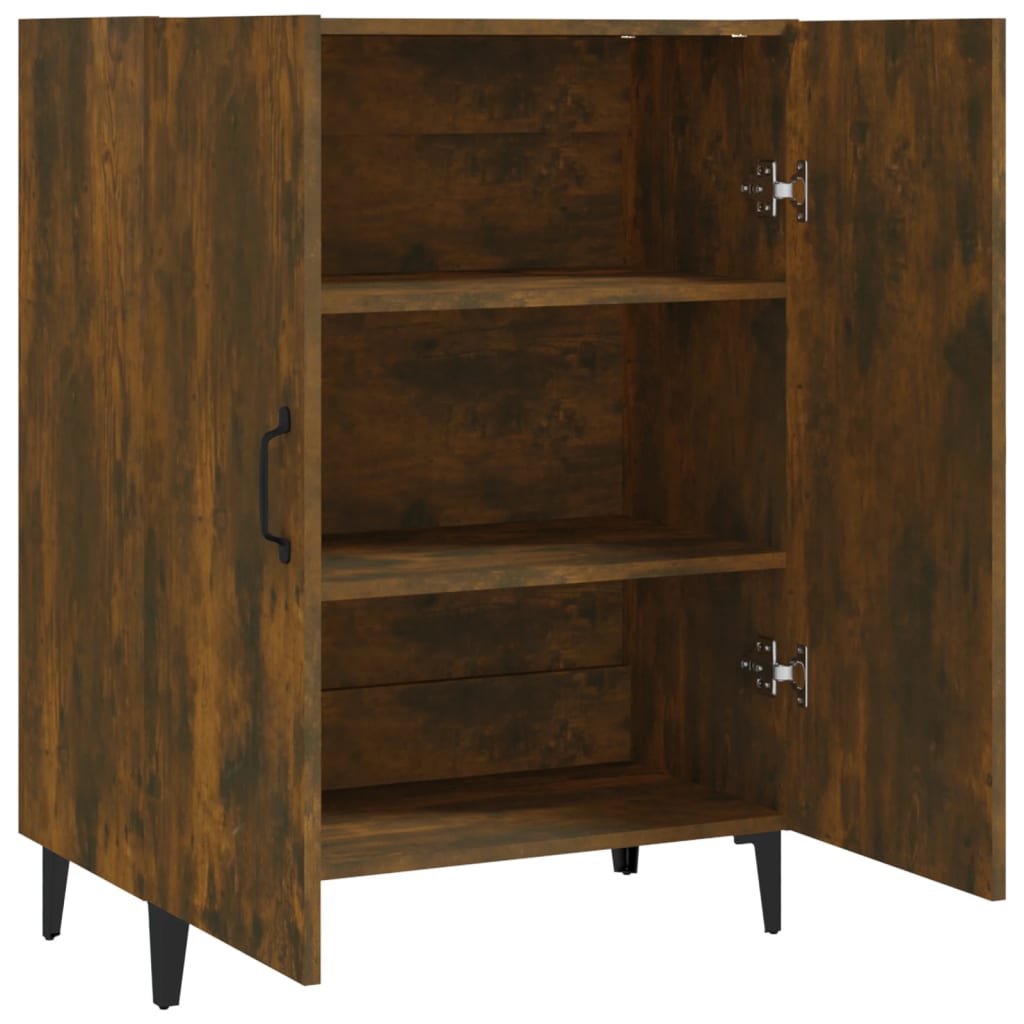 Komoda boja dimljenog hrasta 70x34x90 cm od konstruiranog drva
