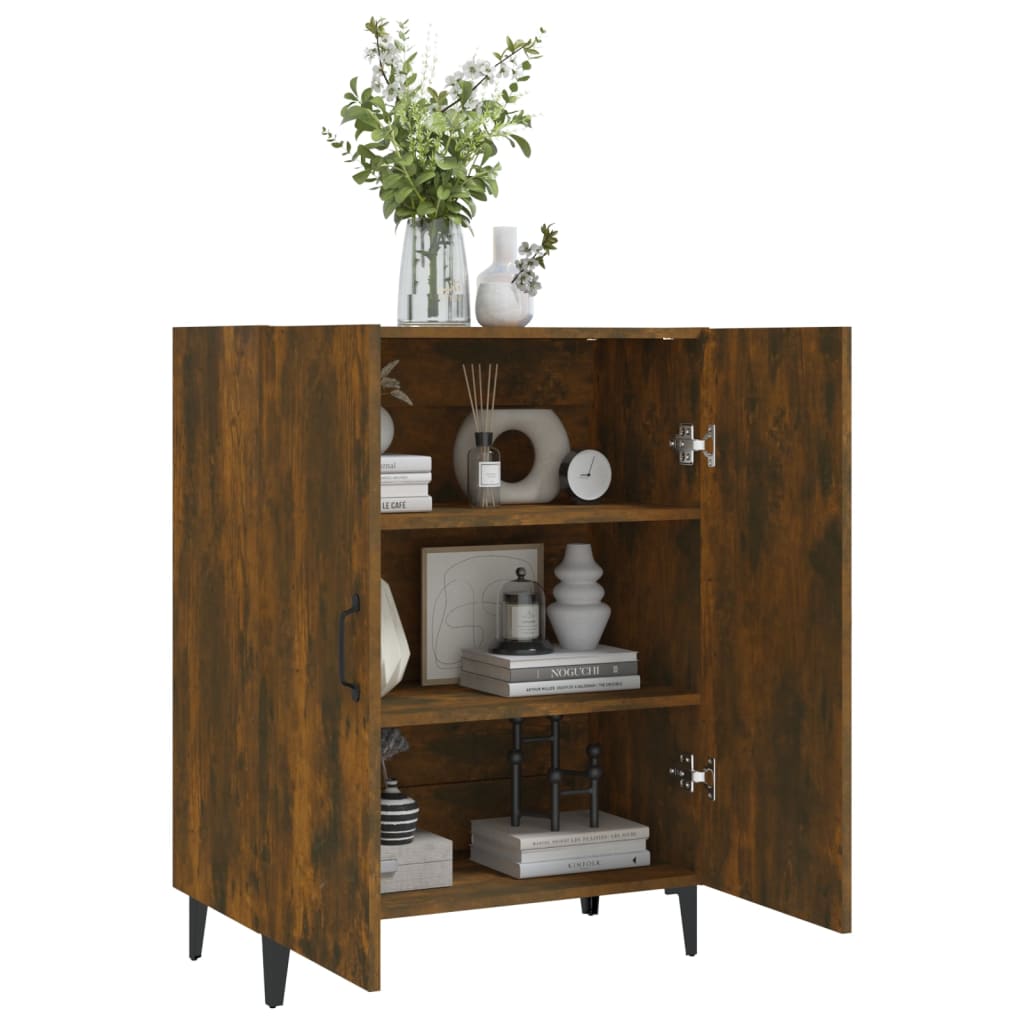 Komoda boja dimljenog hrasta 70x34x90 cm od konstruiranog drva