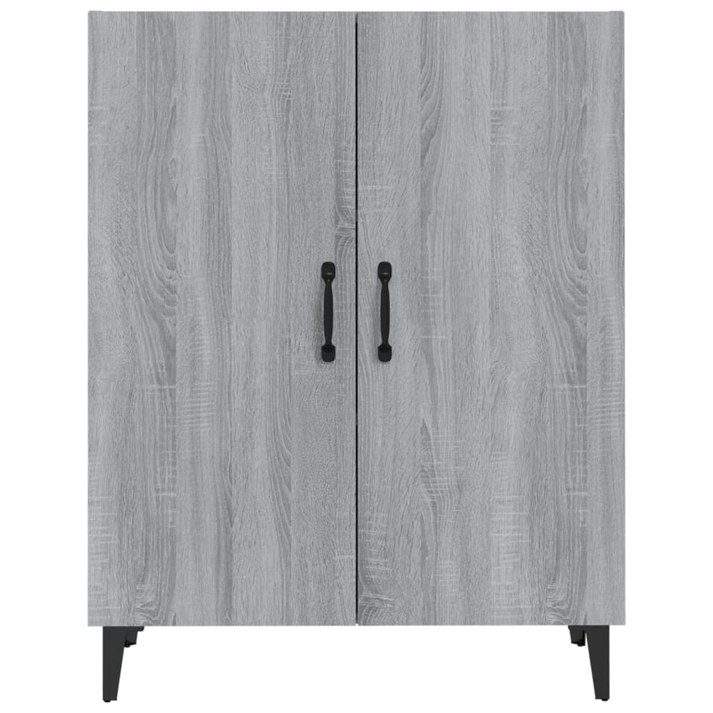 Komoda boja siva sonome 70x34x90 cm od konstruiranog drva