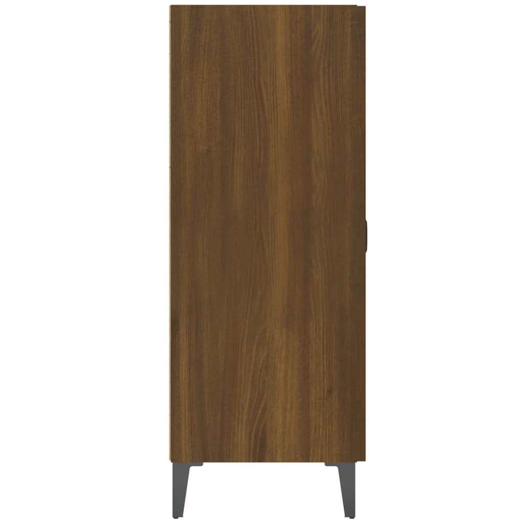 Komoda boja smeđeg hrasta 69,5x34x90 cm od konstruiranog drva