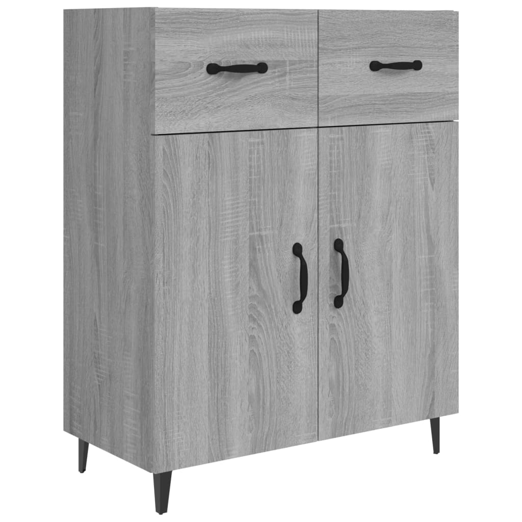 Komoda boja hrasta sonome 69,5 x 34 x 90 cm konstruirano drvo