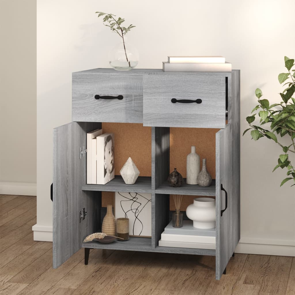 Komoda boja hrasta sonome 69,5 x 34 x 90 cm konstruirano drvo