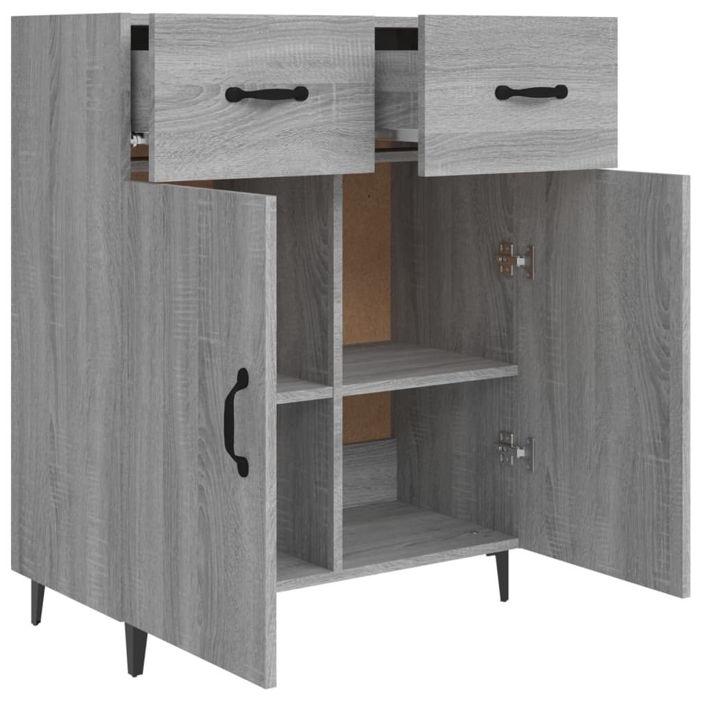 Komoda boja hrasta sonome 69,5 x 34 x 90 cm konstruirano drvo