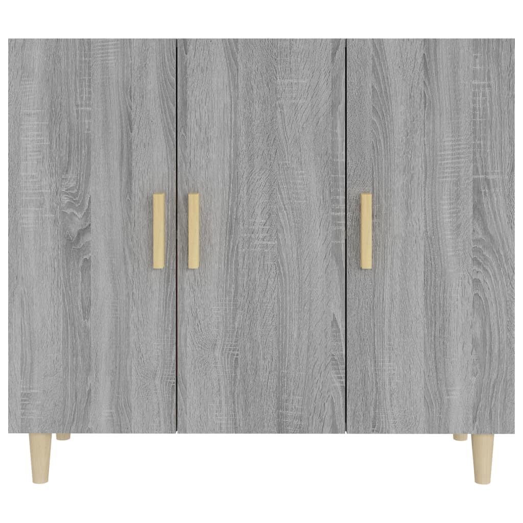 Komoda boja hrasta sonome 90 x 34 x 80 cm konstruirano drvo