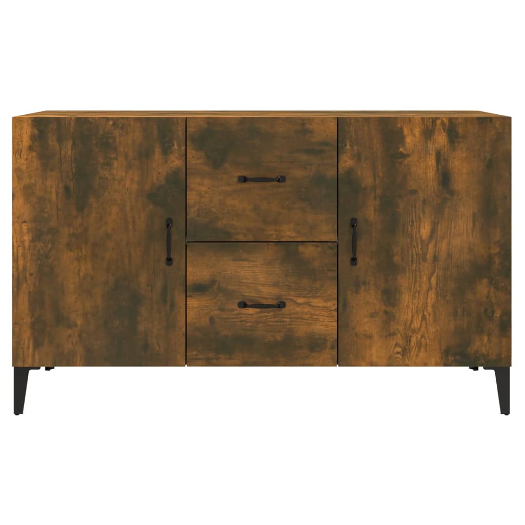 Komoda boja dimljenog hrasta 100 x 36 x 60 cm konstruirano drvo
