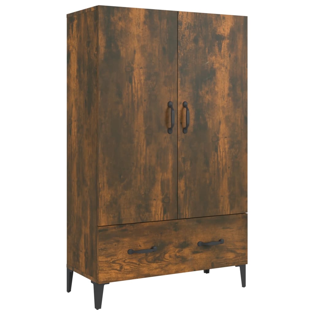 Komoda boja dimljenog hrasta 70 x 31 x 115 cm konstruirano drvo